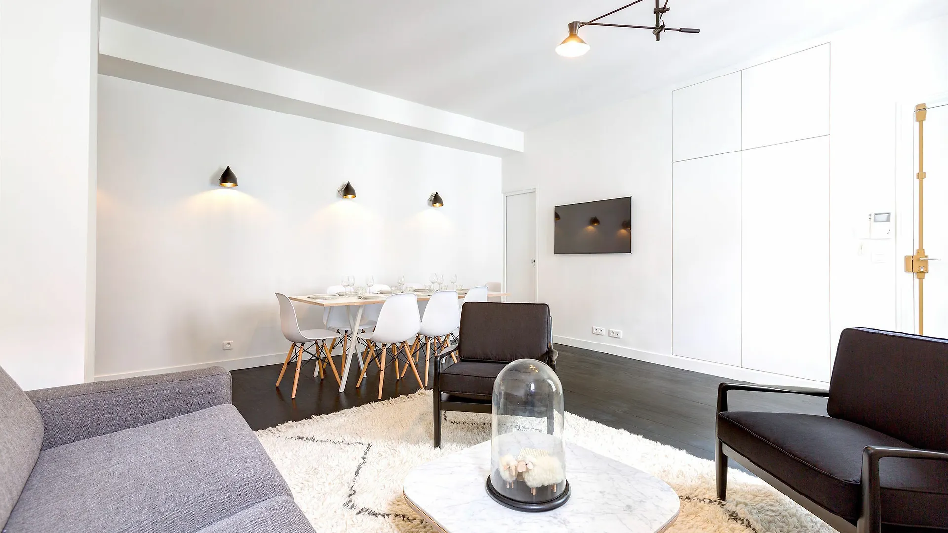 Habitat Parisien - Drouot Luxe Lägenhet